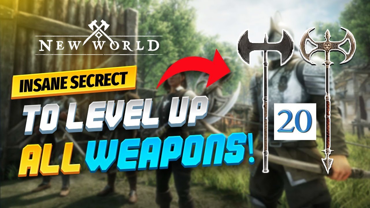 New World Easy Way To Max Weapon Levels Xp Farm Secret New