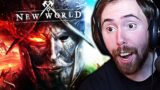 Asmongold Reacts to New World LAUNCH TRAILER & First Dungeons Gameplay | Amazon MMORPG (2021)