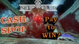 Is New World Going Pay to Win BEFORE EVEN RELEASING? | In-Game Cash Shop