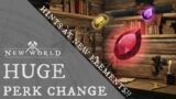 HUGE Overlooked Change?!? | New World On-Demand Perk Selection