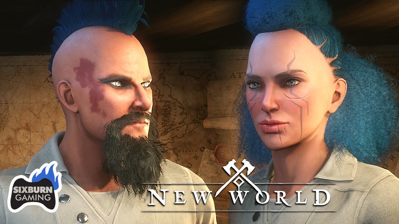 NEW WORLD Character Creation Customizations - New World videos