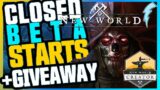 NEW WORLD – Closed BETA Starts + a Giveaway (link in the description)