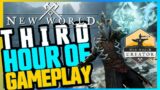 NEW WORLD – Third 1 Hour of Gameplay (No Commentary) +giveaway in description