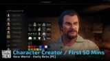 New World Character Creator and First 50 Minutes – PC [Gaming Trend]