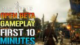 New World: First 10 Minutes Of Gameplay! Character Creation, Crafting & Missions (Open Beta)