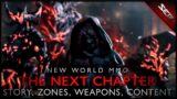 A Peek Into The Next Chapter of Amazon's New World MMORPG (Story, Future Zones, Weapons, Leaks)