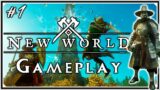 New World Beta Gameplay! AWESOME Upcoming MMO!