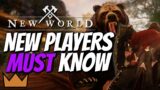 8 ESSENTIAL New Player Tips for New World MMO! (New World Guide)