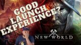 How was the launch of New World?