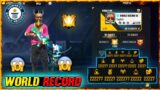 NEW WORLD RECORD!!! 1 LAKH++ BADGES WITHOUT ELITE PASS | FREE FIRE SHORT VIDEO #Short #shorts