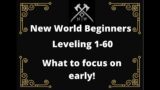New World Beginners guide and what to focus on early! // New World by Amazon Games