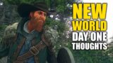 New World Day One Thoughts | New World First Impressions