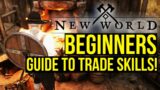 New World – FULL Beginners Guide To Trade Skills! (Gathering, Refining, Crafting)