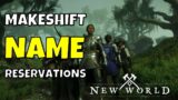 New World: How to Reserve Your Name