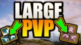 New World LARGE Gameplay – Fire Staff PVP Gameplay & Rapier PVP Gameplay in New World MMO PVP!