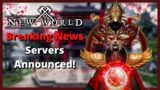 New World Launch Day Server List! Twitter News For Companies & Guilds!