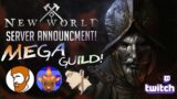 New World MEGA GUILD announcement  |   Survival Hunter Build  |  1.0 New world