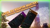 New World MMO Weapon Mastery Quests Guide! How To Unlock Amazing End Game PvP Build & PvE Build Loot
