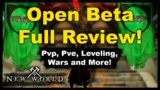 New World Open Beta Full Review! Pvp, Pve, Leveling, Wars, Weapon Changes and More!