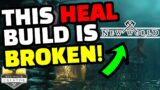 New World – The BEST Healing Build Guide! Max Cooldowns, Never Run Out of Mana, One-Cast Full Heals!