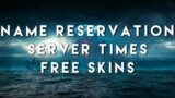 New World Update: Name Reservation, Launch Times, Free Skins & MORE!