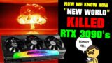 Now we KNOW how "NEW WORLD" BRICKED RTX 3090's