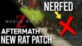 THE RATS ARE NO MORE – PATCH OUT NOW! New World War Z Aftermath Update
