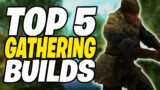 Top 5 Best GATHERING Builds | New World Gathering Weapons