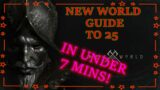 Youkai's Amazon New World Beginner guide to 25 IN UNDER 7 MINS!
