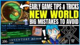 10 New World Mistakes to Avoid – Tips & Tricks You NEED to Know – New World! (Leveling/Weapons/More)