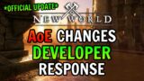 AoE Changes (Or NOT) Confirmed By Amazon! – New Word Official News on AoE Stacking in PvP & PvE!