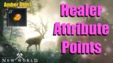 Attribute Points for Healers | Amber Gem | New World