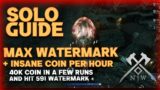 Best Solo Watermark + Solo Coin Farm Guide – New World MMO