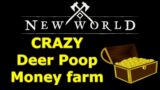CRAZY New World deer poop money farm, do this fast before prices drop