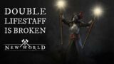 DOUBLE LIFESTAFF EXPLOIT IS BROKEN AND NEEDS TO BE FIXED ASAP – NEW WORLD