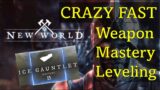 FASTEST Weapon Mastery Leveling – New World