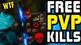 FREE PVP KILLS IN NEW WORLD? (CRAZY!) | New World Funny & Best Moments #23