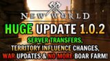 HUGE New World Update 1.0.2 Patch Notes Summary – Everything You NEED To Know