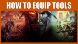 How To Equip And Use Tools In New World – Equip Axe, Pickaxe, Skinning Knife, Sickle, fishing rod