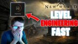 How to Level Engineering FAST in New World!