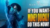 If You Want Money Quickly in New World,  STOP AND DO THIS NOW! – How To Make Money in New World