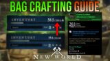 Increase your carry capacity – New World – Bag Crafting Guide