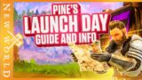 LAUNCH DAY of NEW WORLD: EVERYTHING you NEED to KNOW for DAY ONE of LAUNCH! | INFO AND PREPARATION!
