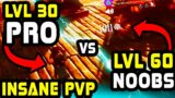 LEVEL 60 PLAYERS GET REKT BY A LEVEL 30 PLAYER (NEW WORLD PVP) | New World Funny & Best Moments #24