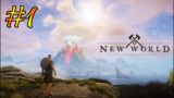 Let's Play NEW WORLD – Part 1 –  Gameplay Walkthrough