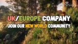 Looking for a New World UK/Europe Company? JOIN OUR COMMUNITY!