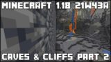 Minecraft 1.18 – Snapshot 21w43a – New World Blending!