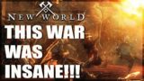 My First War Was INSANE! New World