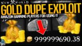 NEW WORLD: GOLD DUPE EXPLOIT – Amazon Banning Players Who used This Bug – Crazy Infinite Gold Glitch