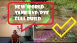 NEW WORLD MMO- THE "ATLAS" TANK BUILD PVP/PVE WITH GAMEPLAY  (WARHAMMER + SHEILD/SWORD)